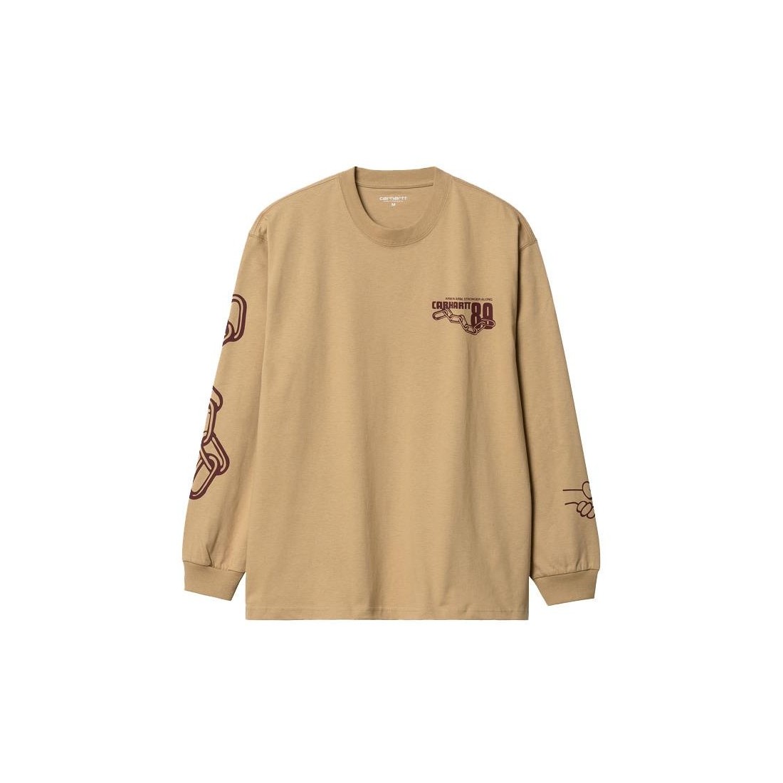CARHARTT WIP STRONGER LS MARRON