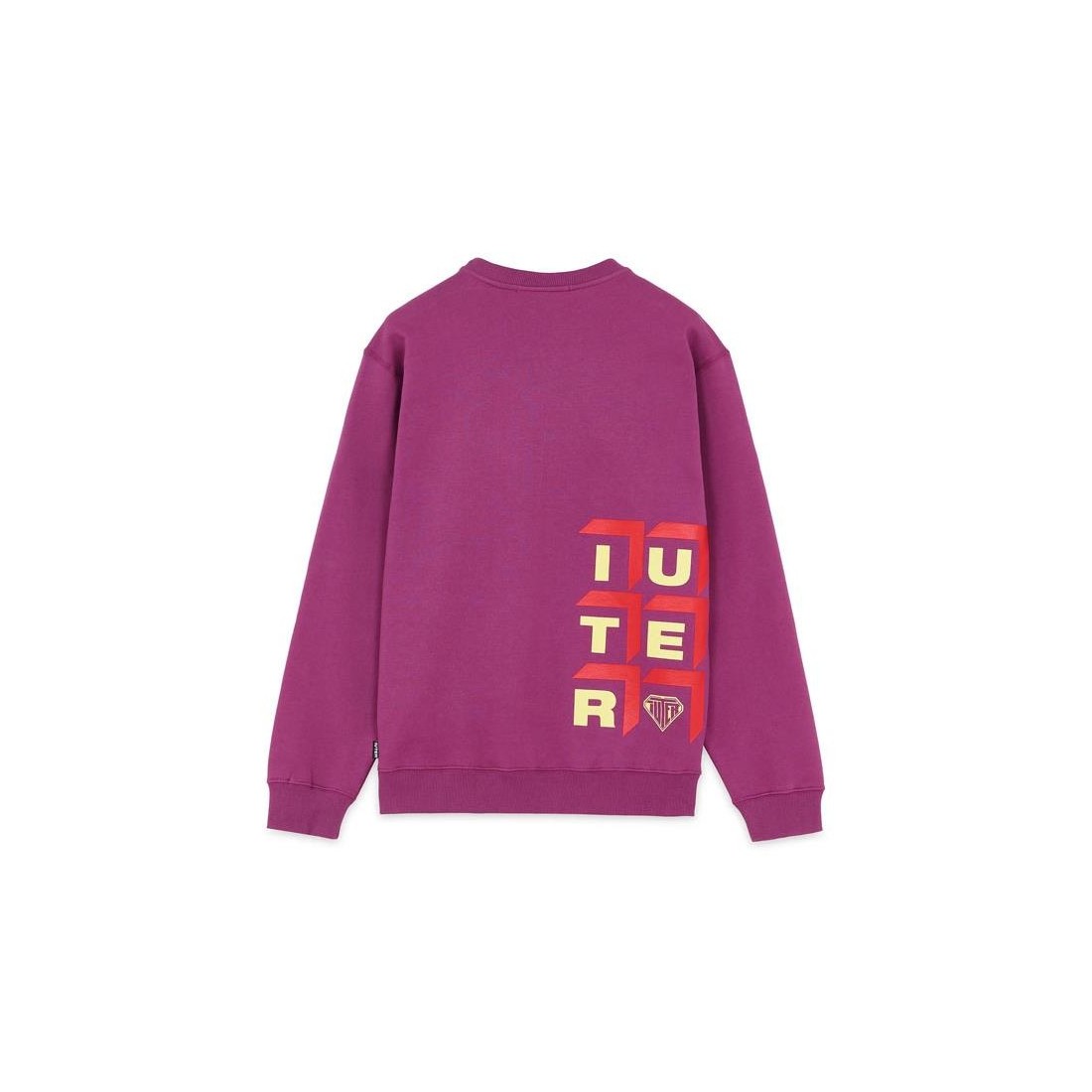 IUTER DEPTH CREWNECK LILA