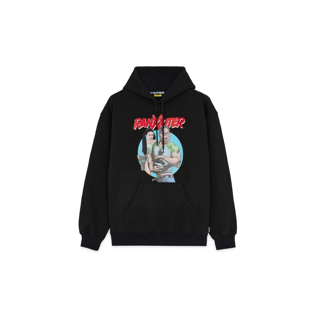 IUTER RANXUTER HOODIE NEGRO