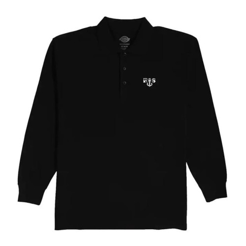 DICKIES R S POLO LS NEGRO