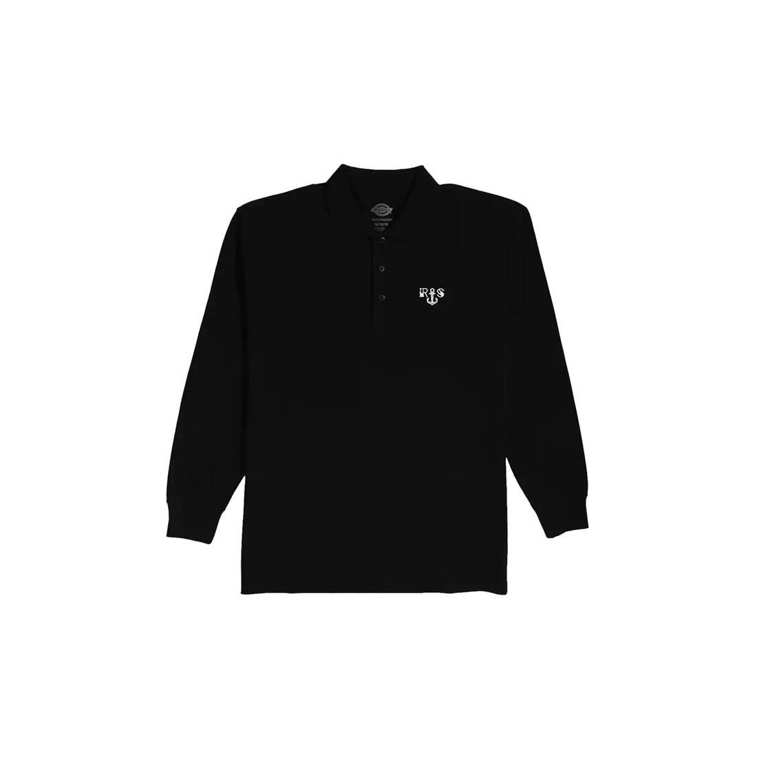 DICKIES R S POLO LS NEGRO