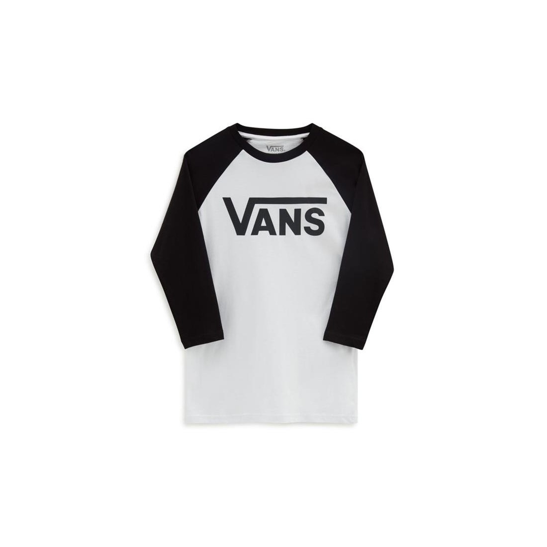 VANS KIDS CLASSIC RAGLAN BLANCO
