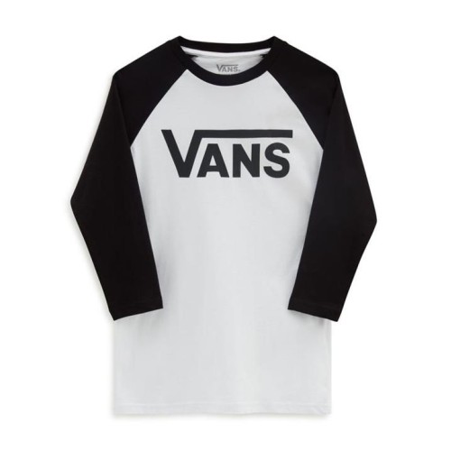 VANS KIDS CLASSIC RAGLAN BLANCO