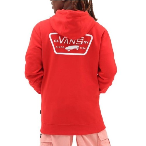 VANS FULL PATCHED HOODIE ROJO 2