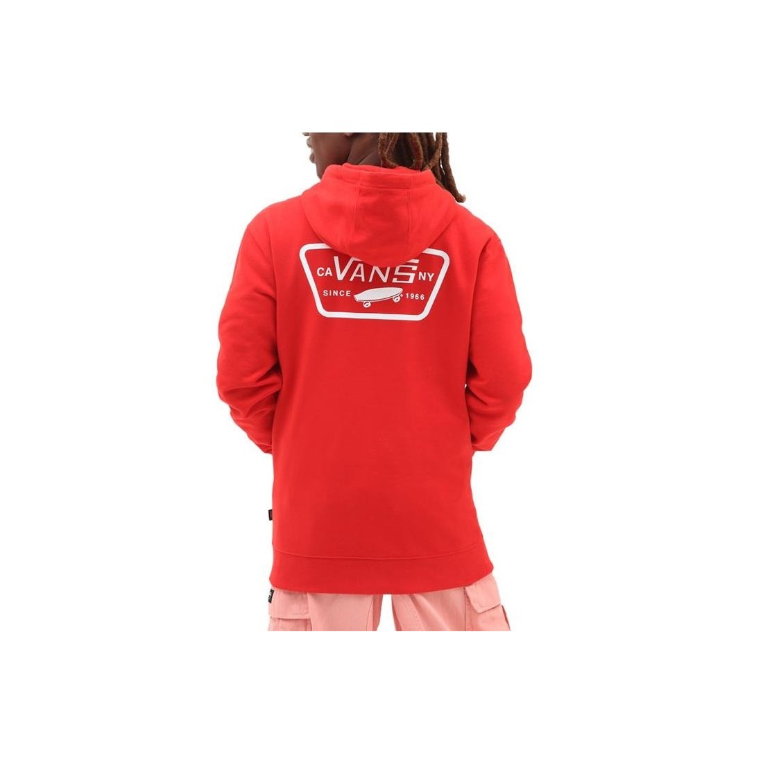 VANS FULL PATCHED HOODIE ROJO