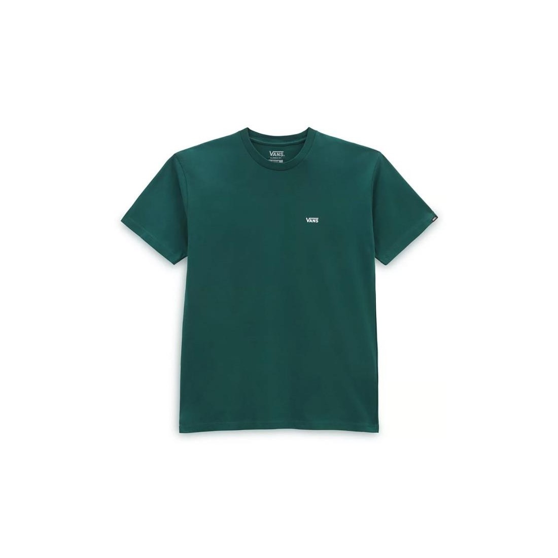 VANS LEFT CHEST LOGO TEE VERDE