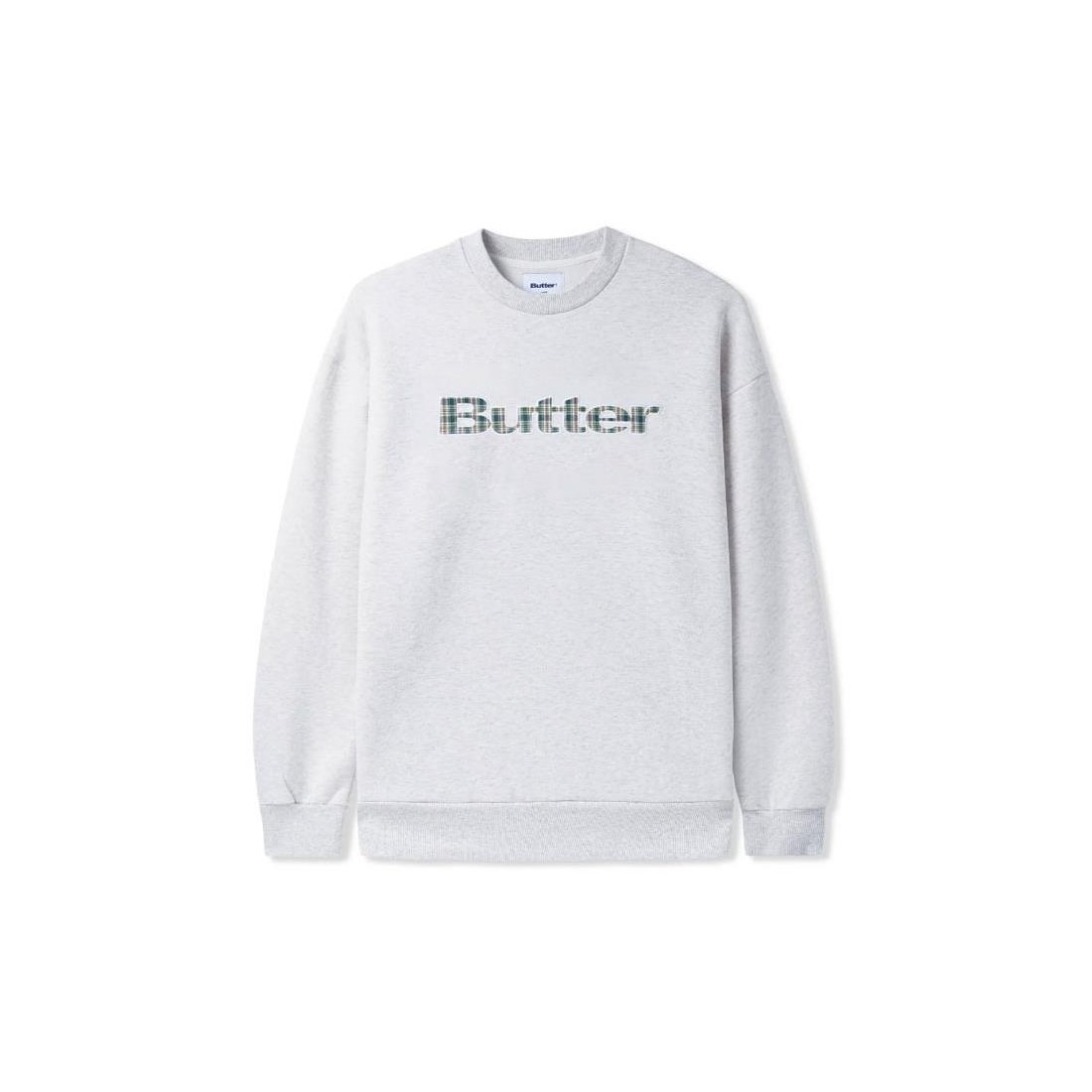 BUTTER GOODS PLAID APLIQUE GRIS