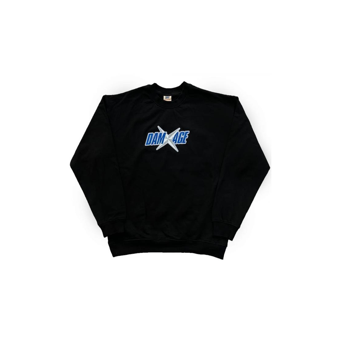 DAMAGE GAMBINOS CREWNECK NEGRO
