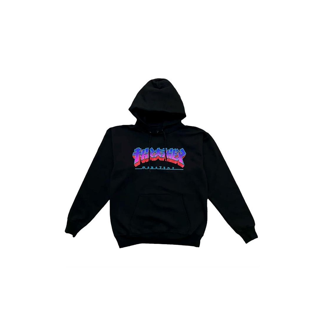 THRASHER GODZILLA BURST HOODIE NEGRO