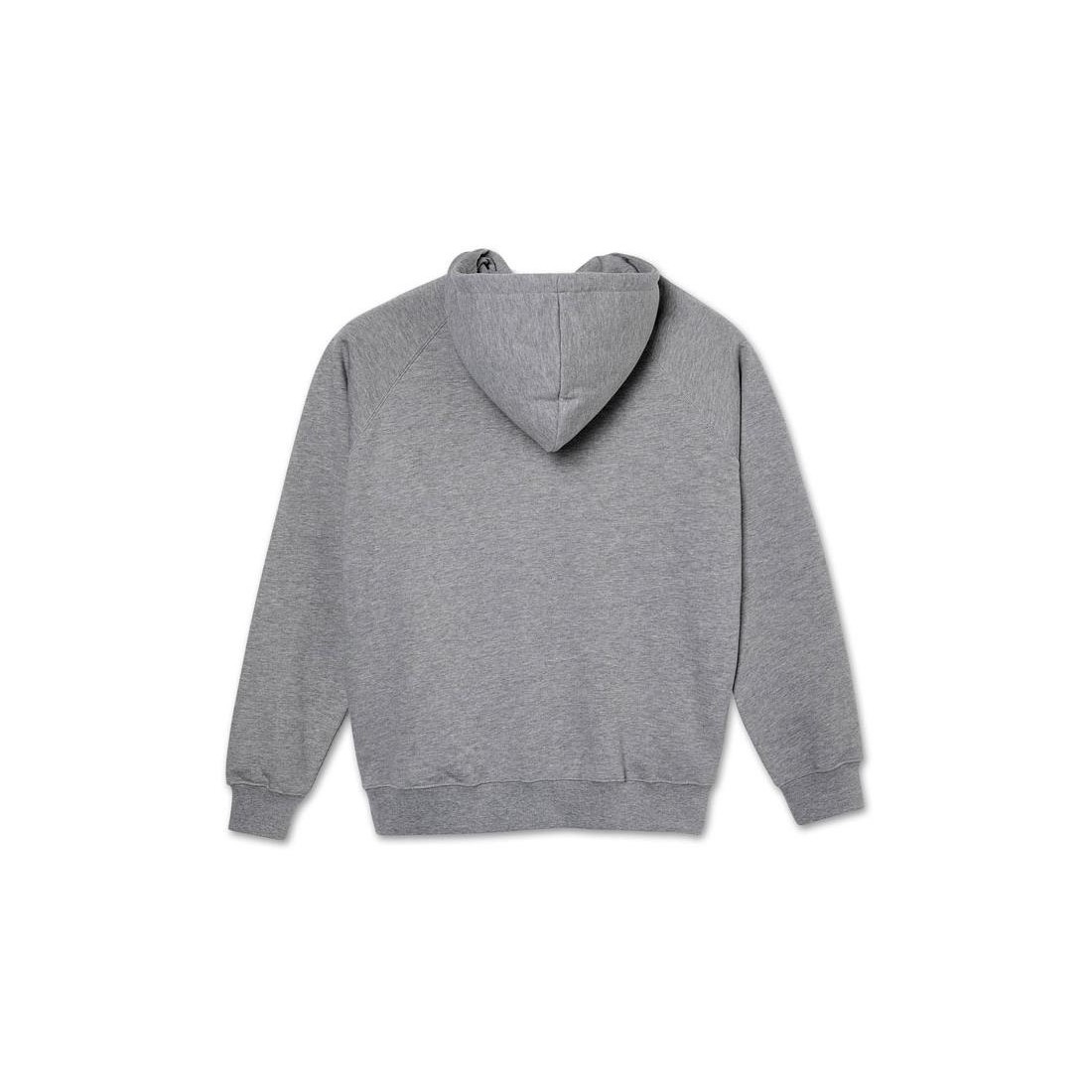POLAR DEVIL MAN ZIP HOODIE GRIS