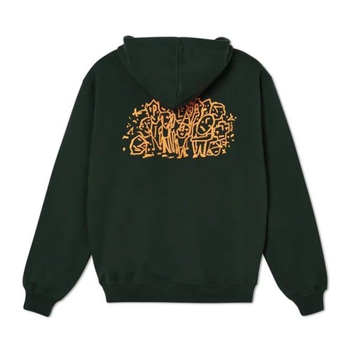POLAR LUNCH DOODLE HOODIE VERDE 2