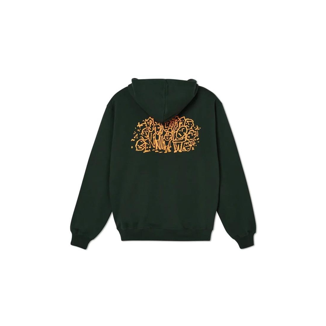 POLAR LUNCH DOODLE HOODIE VERDE