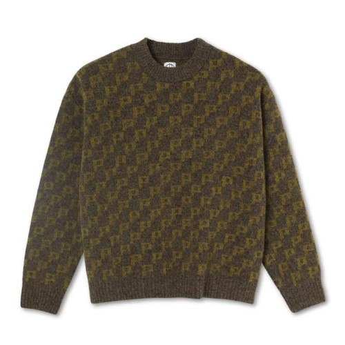 POLAR KNIT SWEATER VERDE