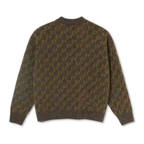 POLAR KNIT SWEATER VERDE