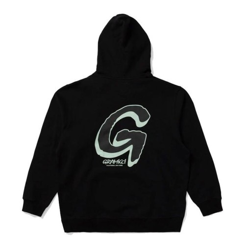 GRAMICCI BIG G LOGO HOODIE NEGRO 2