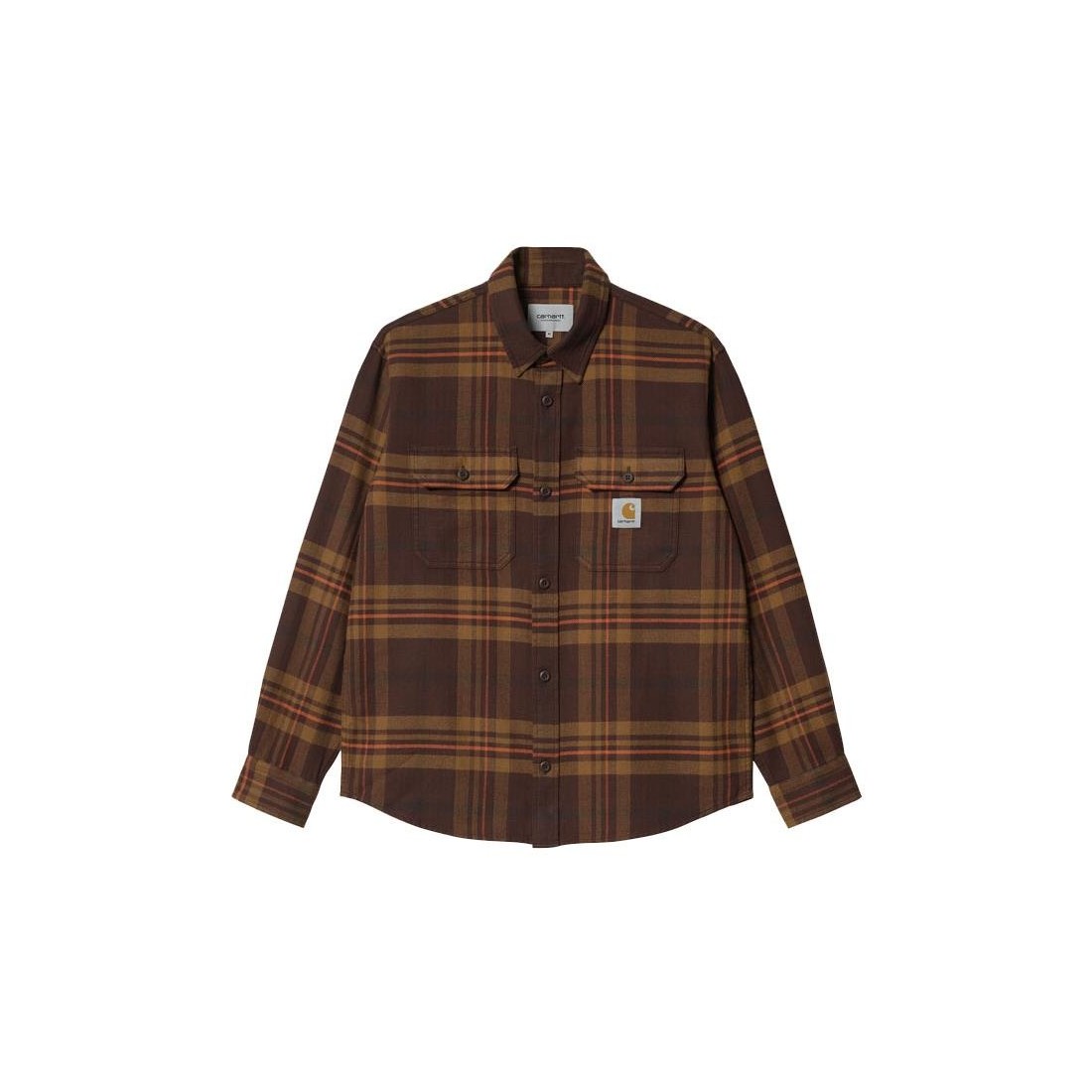 CARHARTT WIP WALLACE SHIRT MARRON