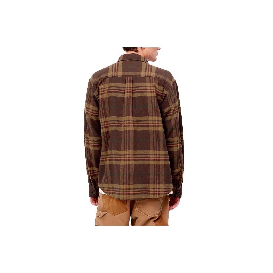 CARHARTT WIP WALLACE SHIRT MARRON