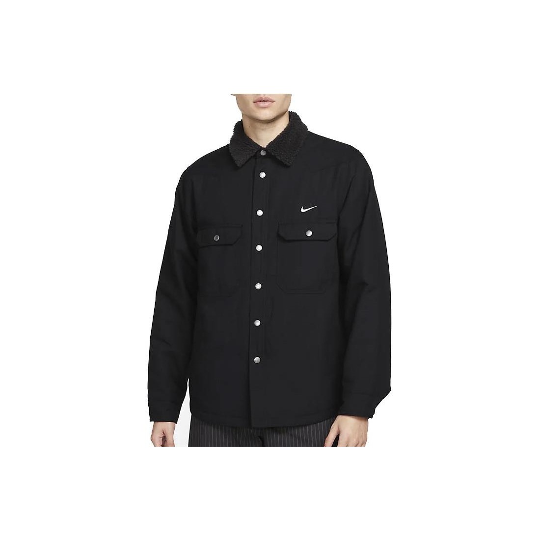 NIKE SB PADDED FLANNEL JKT NEGRO
