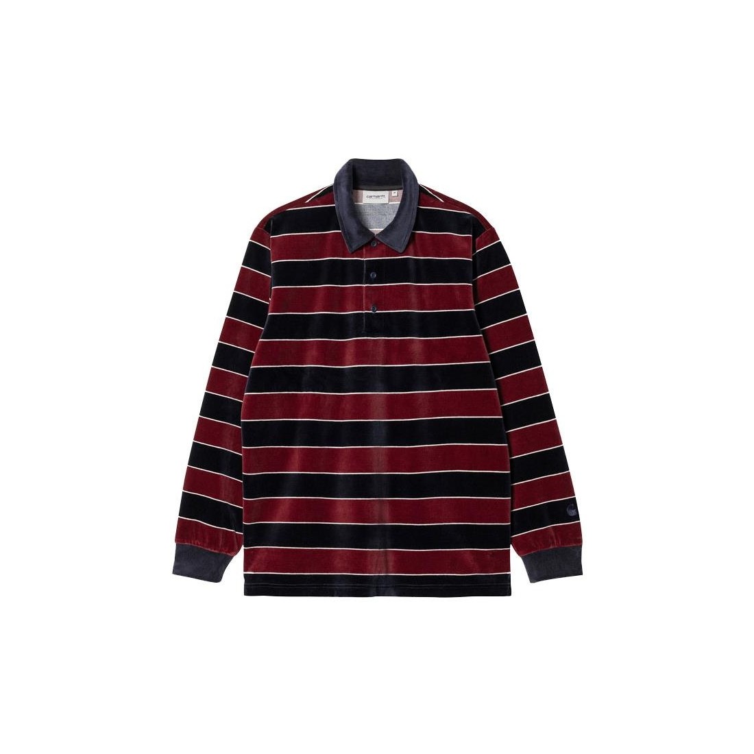 CARHARTT WIP BILLS RUGBY SHIRT GRANATE