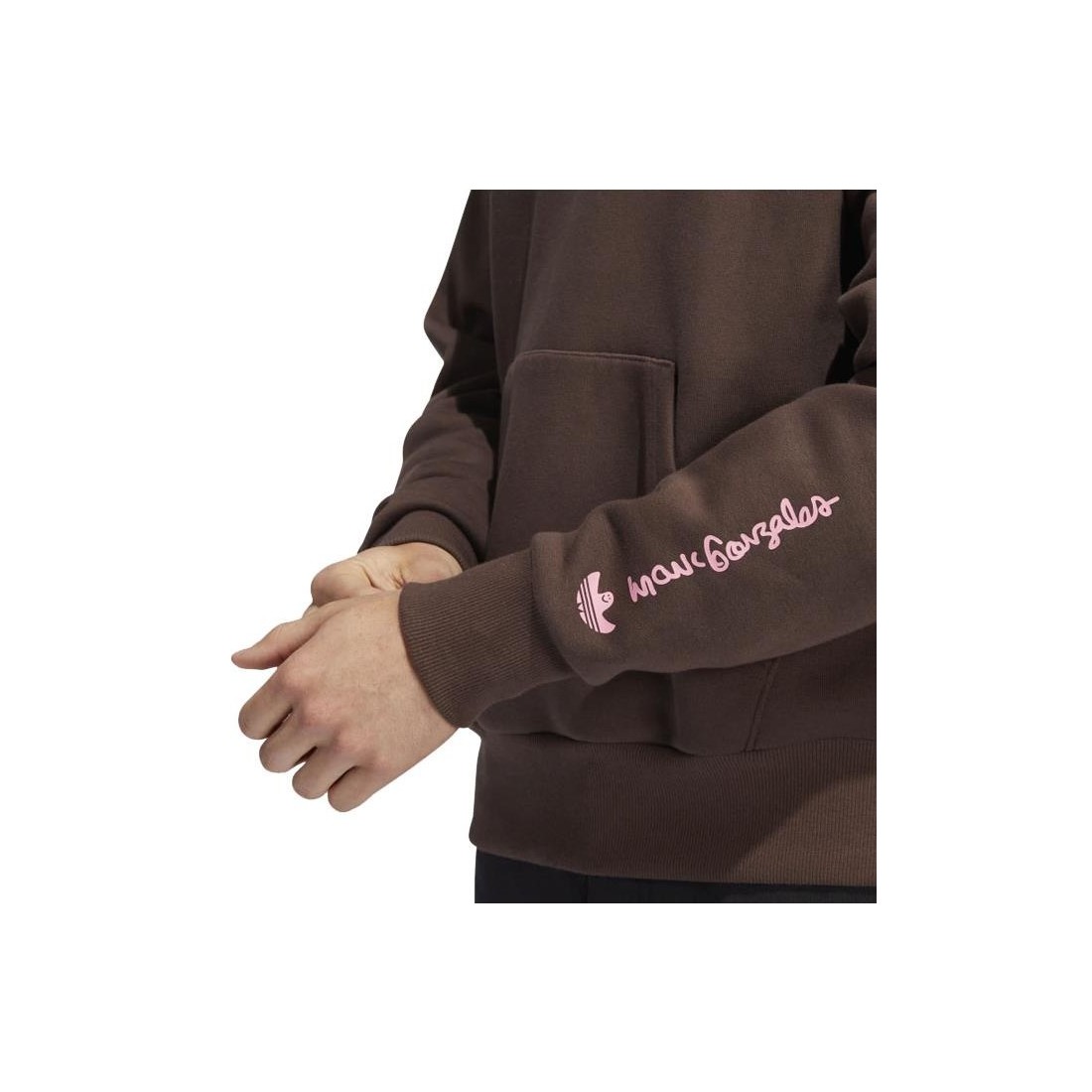 ADIDAS H SHMOOFOIL HOODIE MARRON
