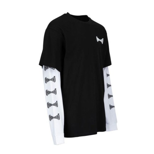 INDEPENDENT METAL SPAN LS TEE NEGRO 2