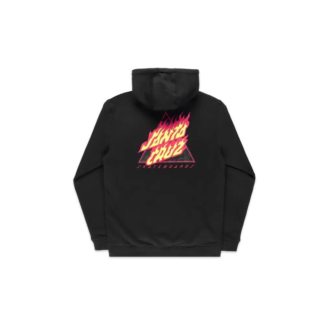 SANTA CRUZ FLAMED NOT A DOT HO NEGRO