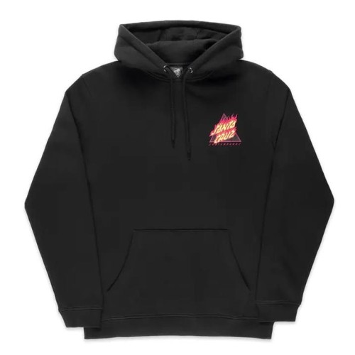 SANTA CRUZ FLAMED NOT A DOT HO NEGRO