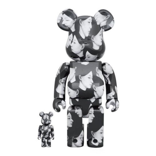 BEARBRICK BLK SCNDAL MULT 400 NEGRO