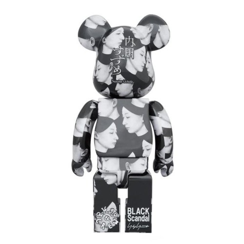 BEARBRICK BLK SCNDAL MULT 400 NEGRO 2