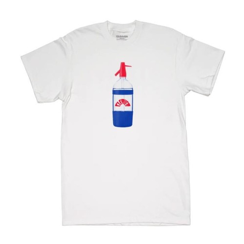 CLEAVER SODA TEE BLANCO