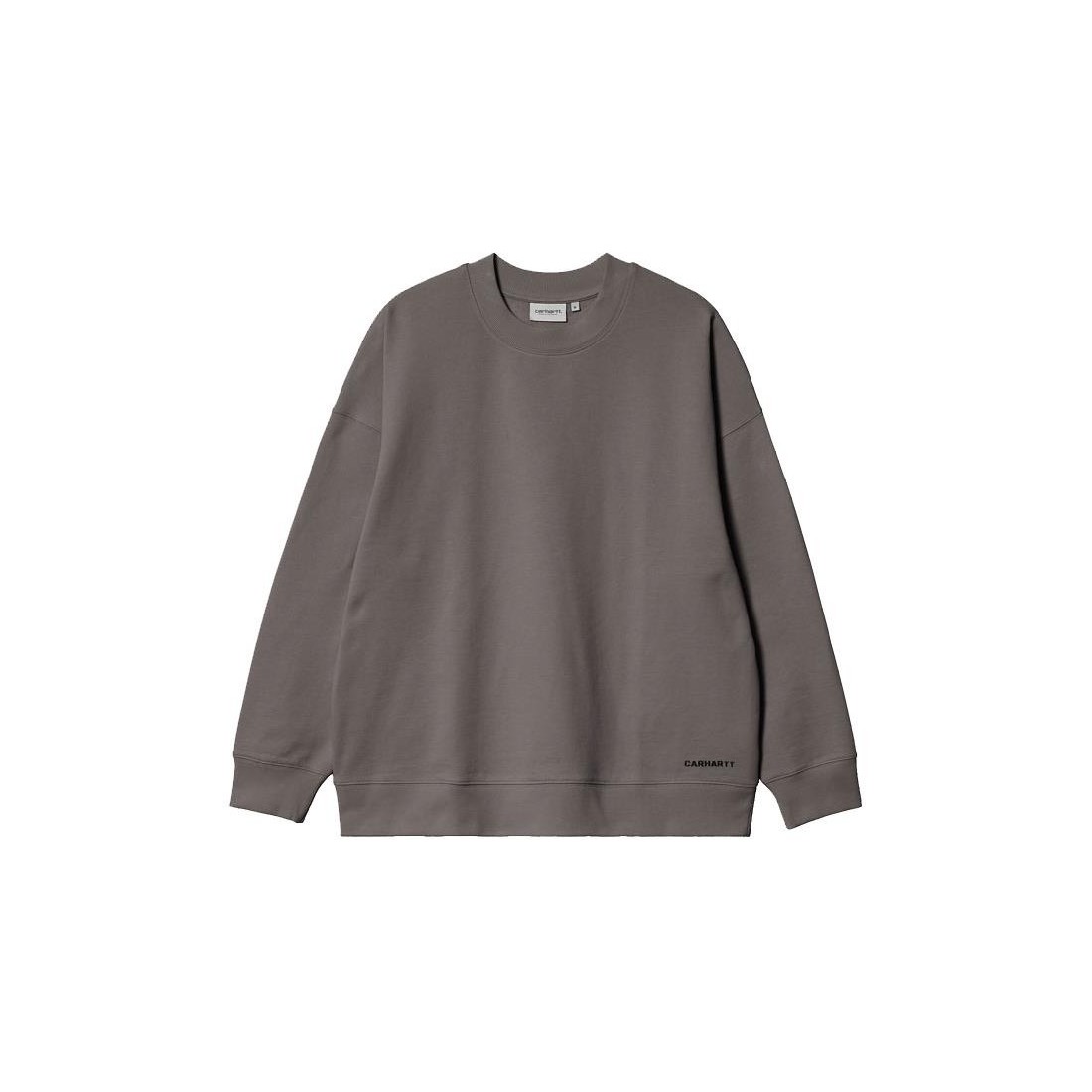 CARHARTT WIP LINK SCRIPT SWEAT GRIS