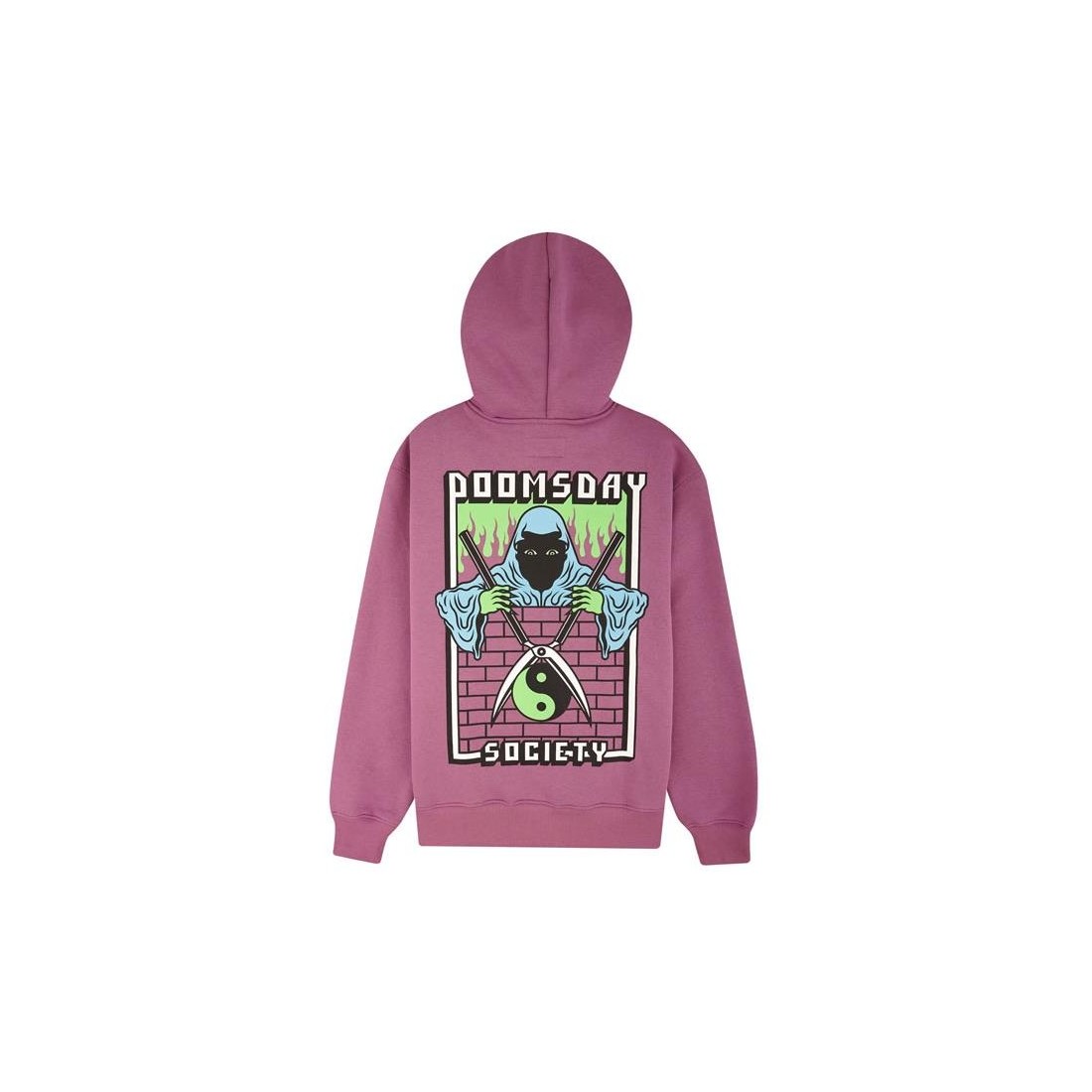 DOOMSDAY BALANCE HOODIE LILA
