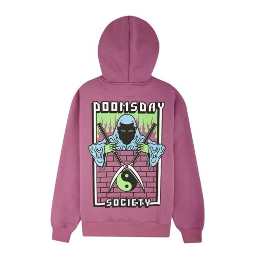 DOOMSDAY BALANCE HOODIE LILA