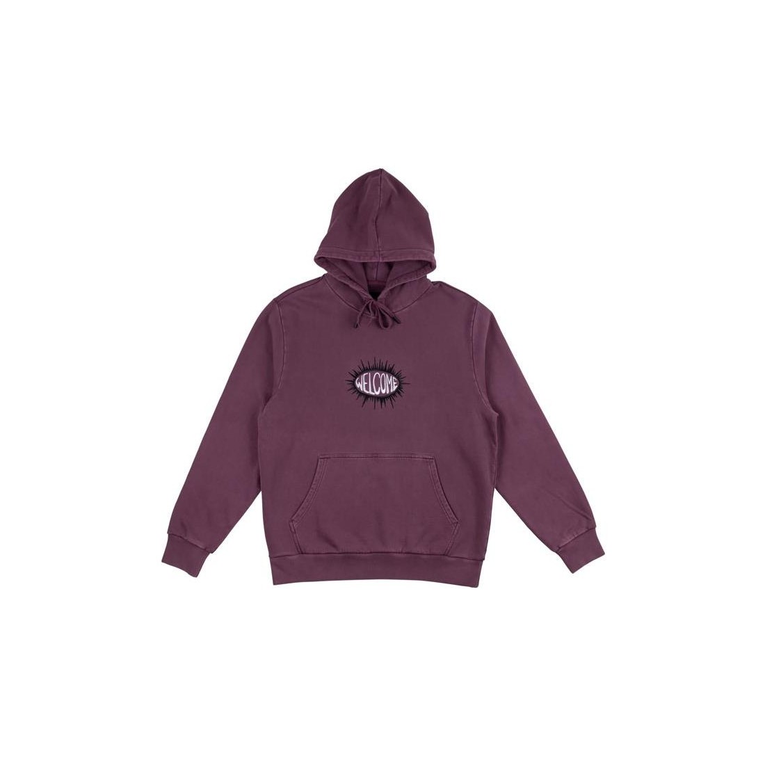 WELCOME BURST HOODIE VIOLETA