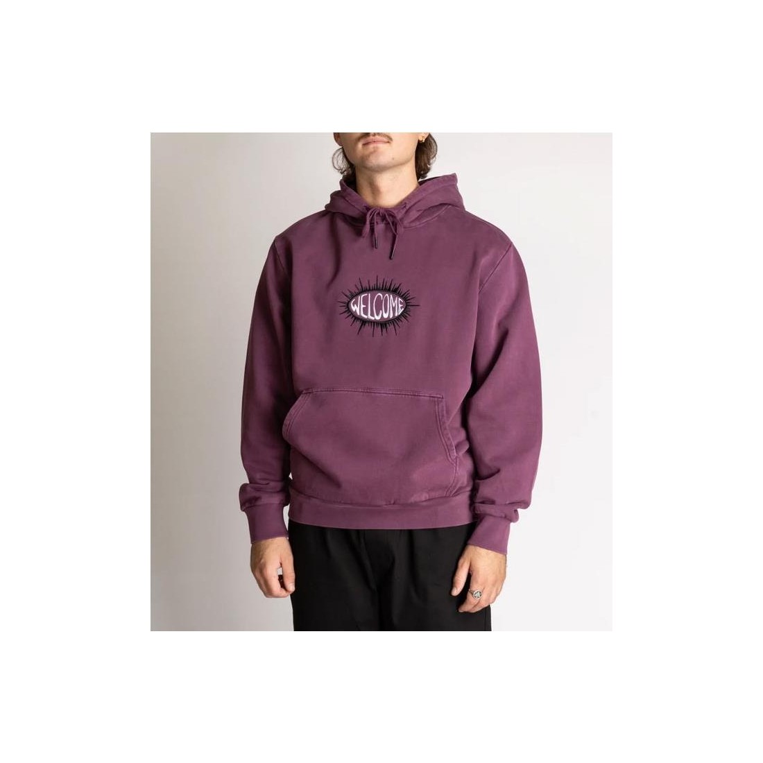 WELCOME BURST HOODIE VIOLETA