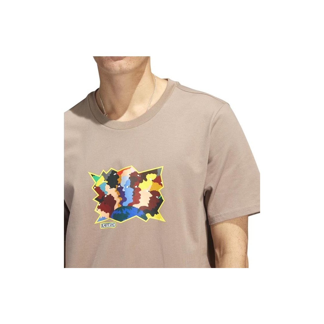 ADIDAS ARTIST G SS TEE MARRON