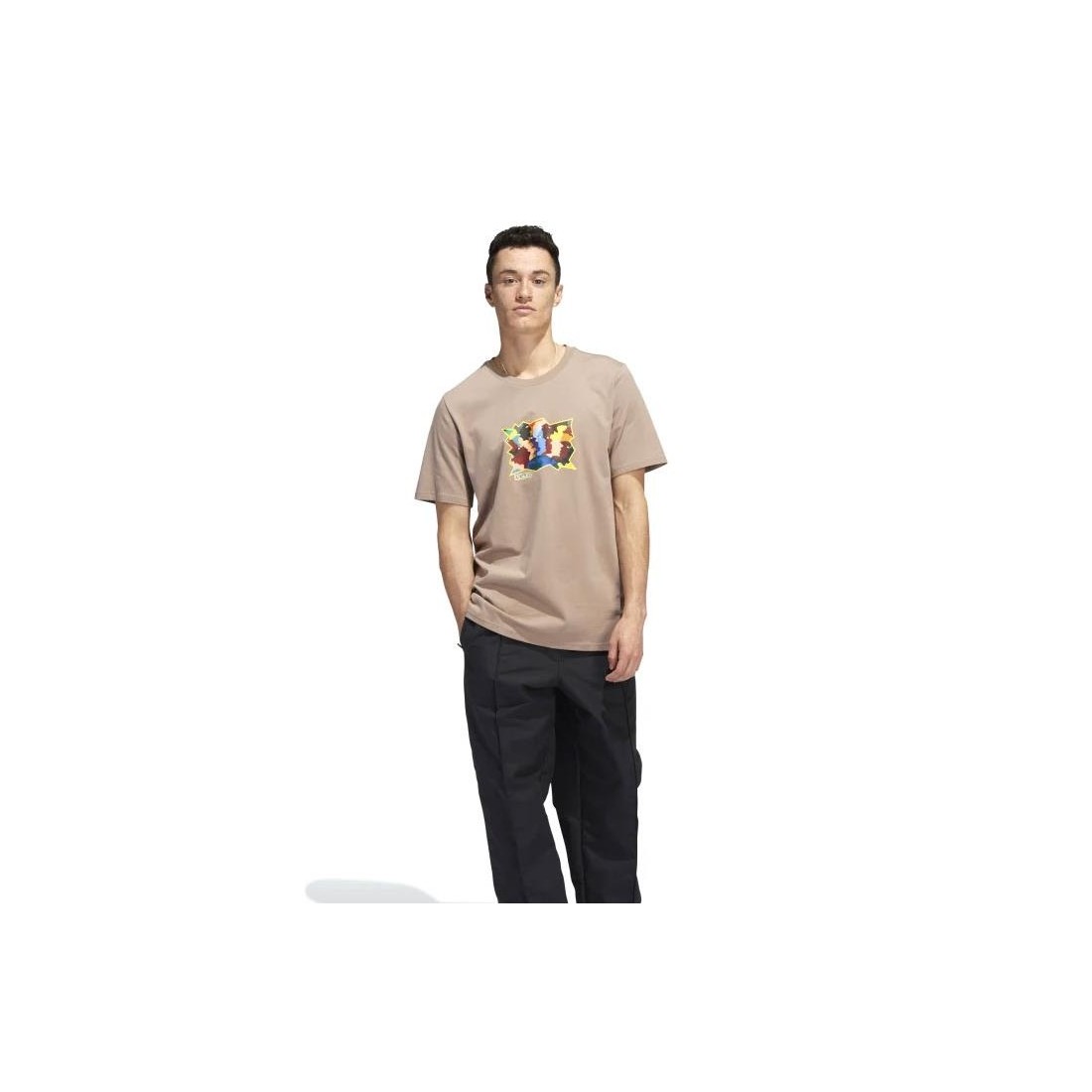 ADIDAS ARTIST G SS TEE MARRON