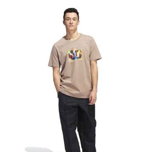 ADIDAS ARTIST G SS TEE MARRON
