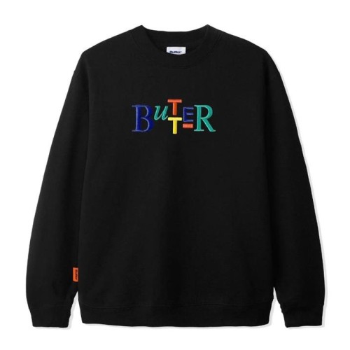 BUTTER GOODS SCOPE EMBROIDERED NEGRO
