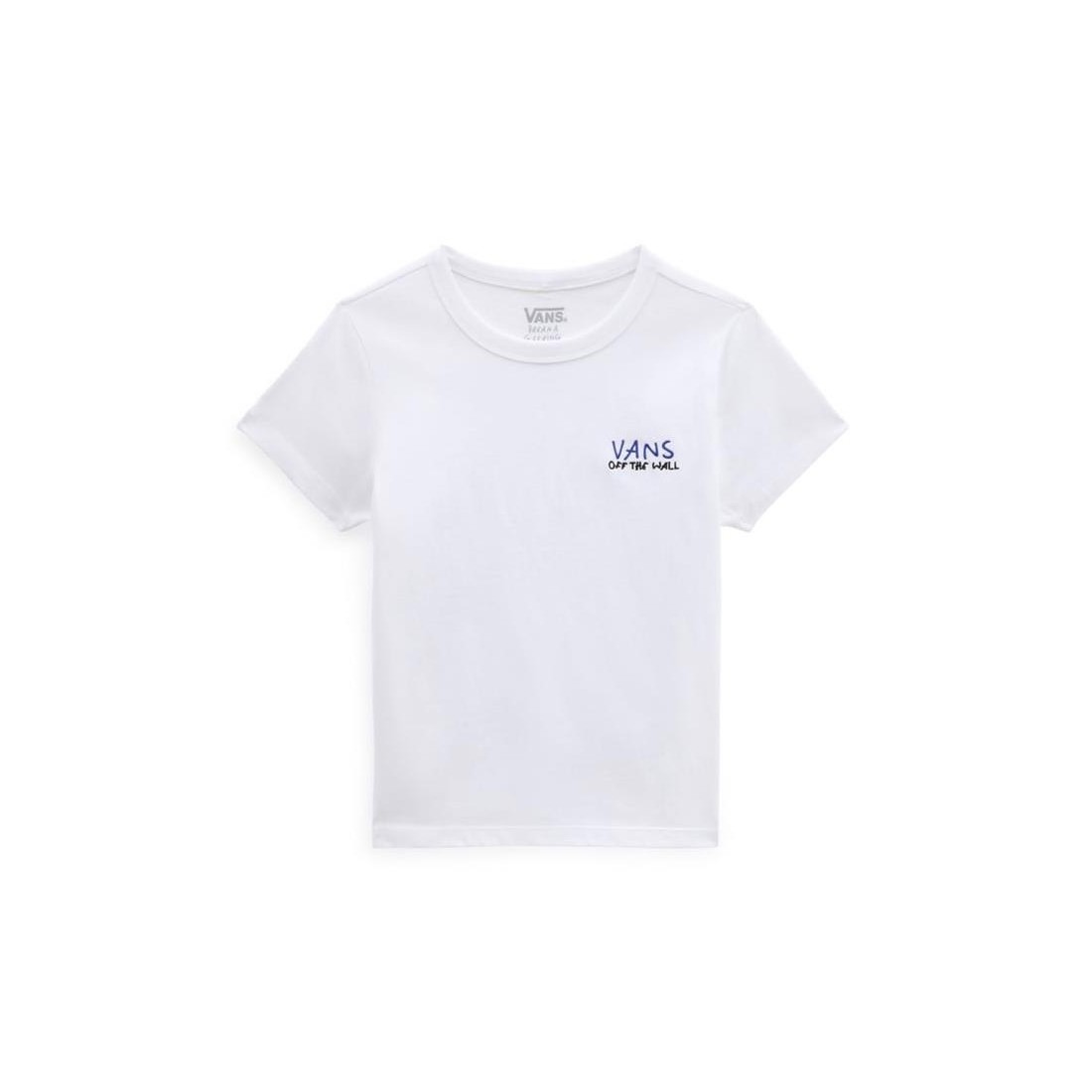 VANS BREANA SKATE MINI TEE BLANCO