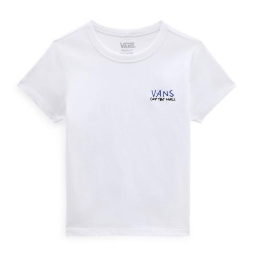 VANS BREANA SKATE MINI TEE BLANCO