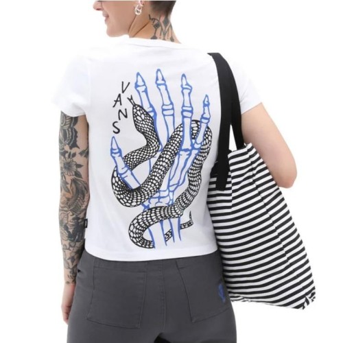 VANS BREANA SKATE MINI TEE BLANCO