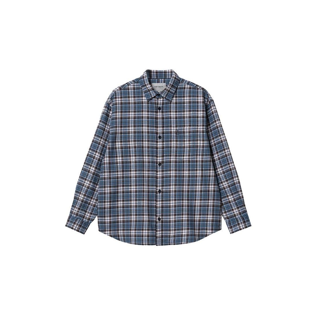 CARHARTT WIP YUMA LS SHIRT AZUL