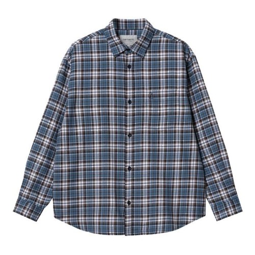 CARHARTT WIP YUMA LS SHIRT AZUL