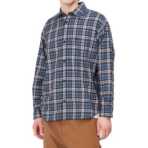 CARHARTT WIP YUMA LS SHIRT AZUL
