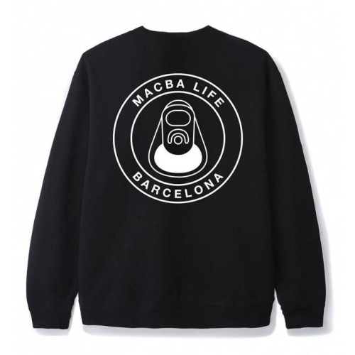 MACBA LIFE OF LOGO CREWNECK NEGRO