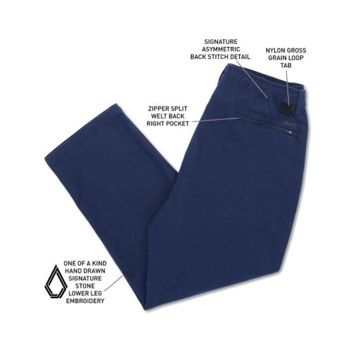 VOLCOM SKATE VITALS AXEL LSE AZUL MARINO
