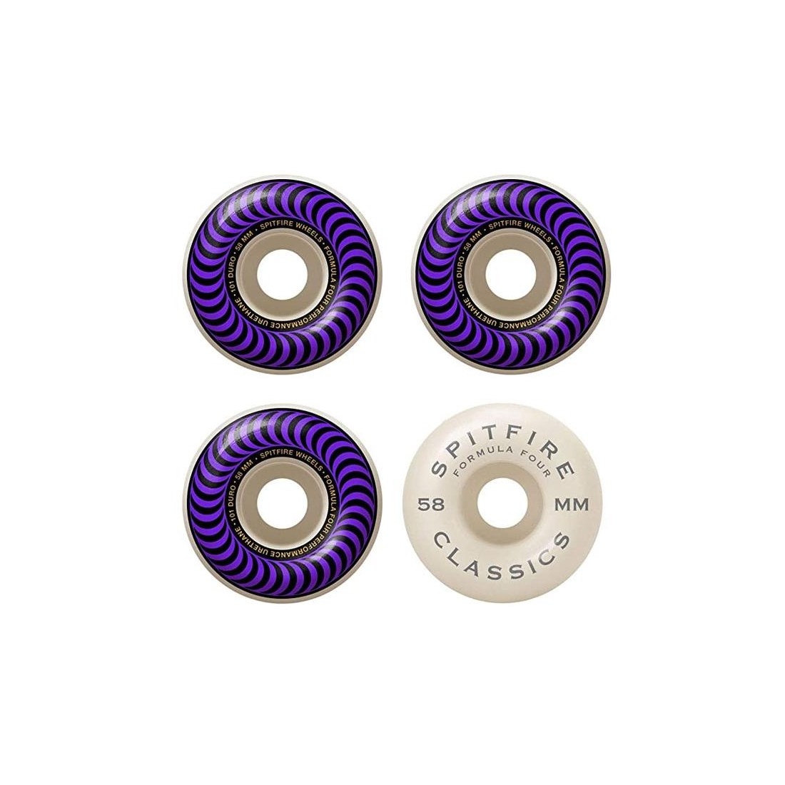 SPITFIRE F4 101 CLASSIC 58MM VIOLETA
