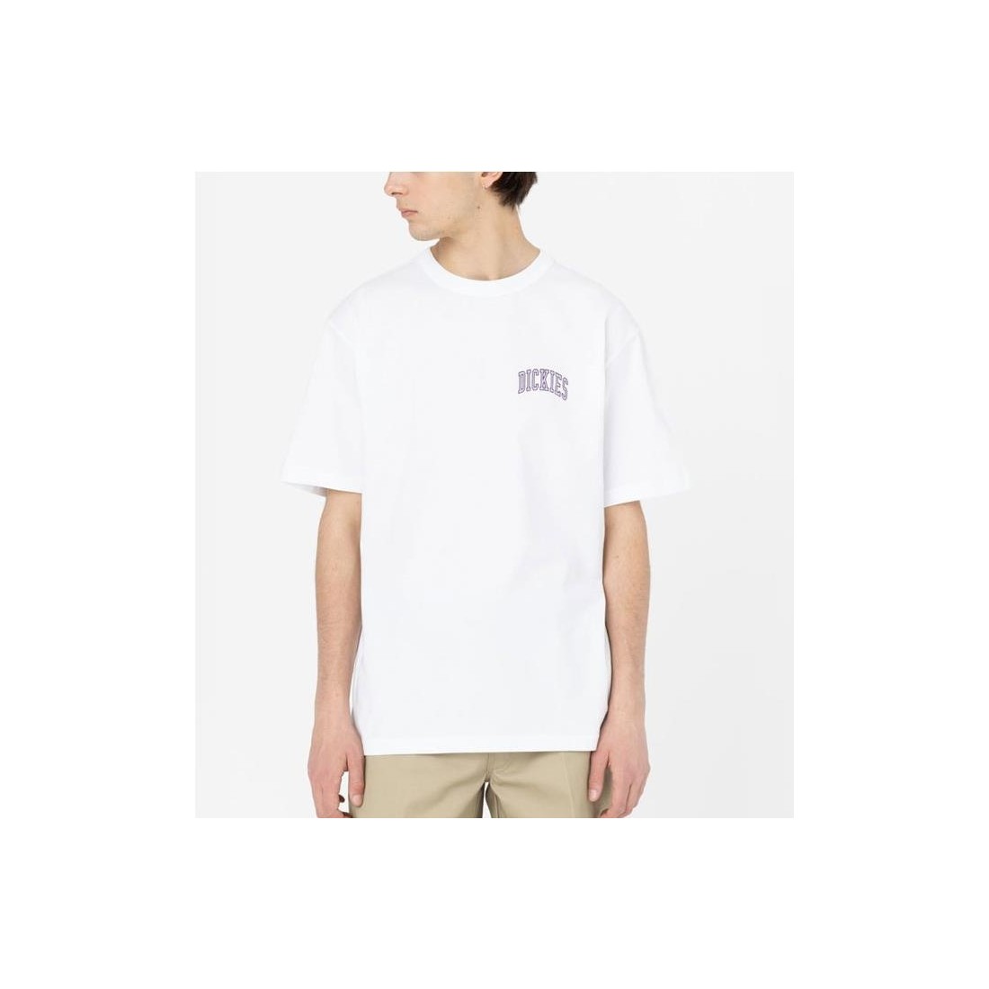DICKIES AITKIN CHEST TEE BLANCO