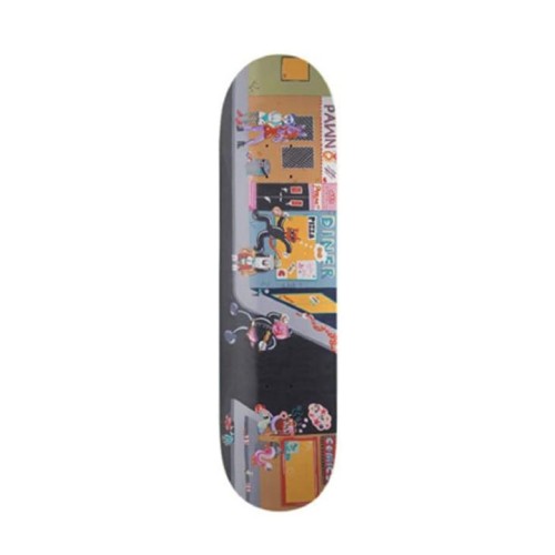 HUF CHLOE K SKATE TABLA MULTICOLOR